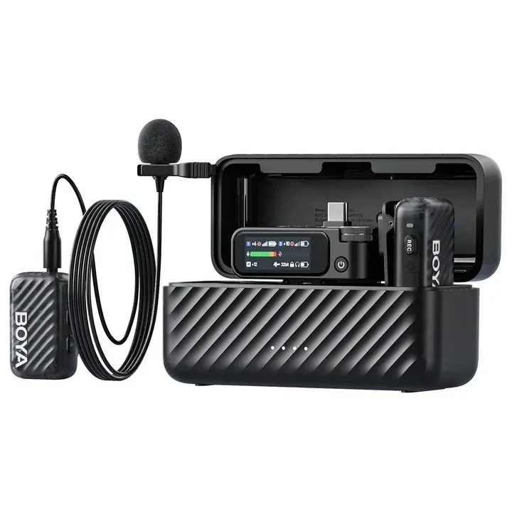 BOYA Boyamic 2 AI Powered Mini Wireless Mic 2 Person - Image 2