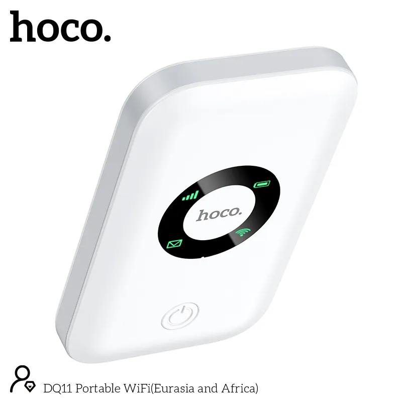 Hoco DQ11 4G pocket router – Compact WiFi 6 Hotspot with 150Mbps Speed