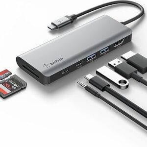 Belkin 7‑in‑1 USB‑C Docking Station for Best MacBook & Windows