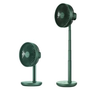 JISULIFE FA13P Desk Fan Rechargeable 8000 mAh Battery - Green