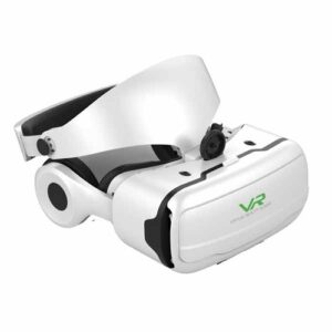 SHINECON G02EF VR Headset with Mic – 3D Virtual Reality Glasses for iOS & Android