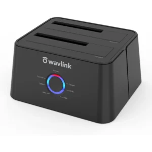 WAVLINK WL-ST334UA Dual Bay Hard Drive Dock with Offline Clone Function