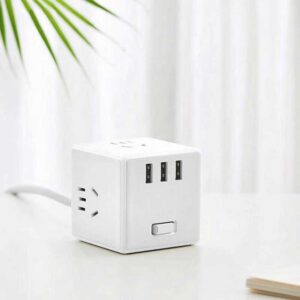 Xiaomi Mijia Magic Cube 3‑USB Power Strip Adapter