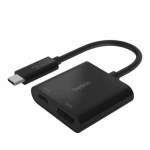 Belkin AVC002btBK USB-C to HDMI Adapter – 4K UHD Video Converter