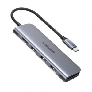 UGREEN CM195 6-in-1 USB-C Hub 70410 4K HDMI, 100W PD, SD/TF