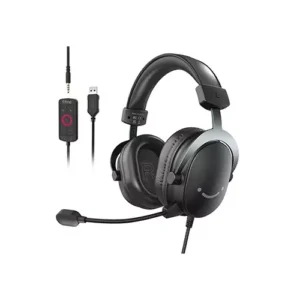 Fifine Ampligame H9 Gaming Headset – Surround Sound, Noise-Canceling Mic & RGB Lighting