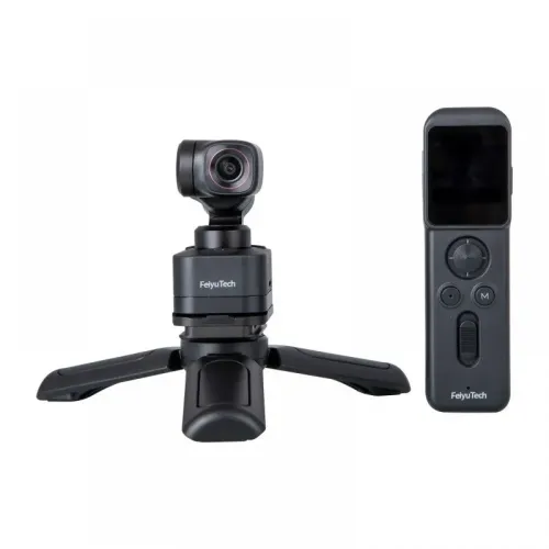 Feiyu Pocket 3 4K Action Cam – 3-Axis Gimbal, Cordless Detachable Ultra-Stable