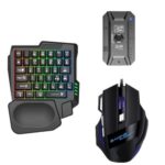 GearUP K190 RGB Gaming Keyboard Mouse Combo for Phone Gaming