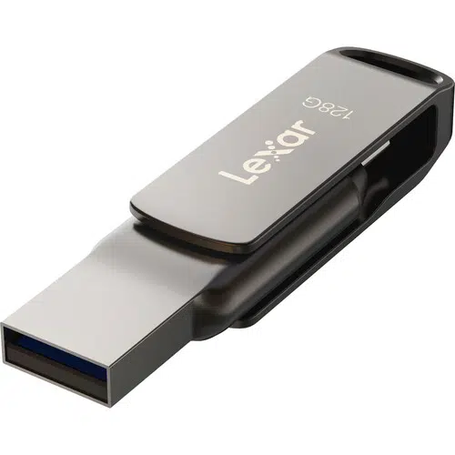 Lexar JumpDrive D400 128GB Pen Drive – Dual USB & Type-C - Image 2