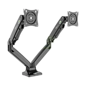 Kaloc DS110‑2 Dual Monitor Arm 17–33 Inch Gas‑Strut Flexi Desk Mount Stand