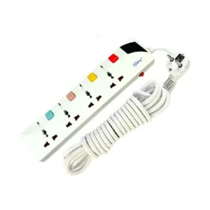 Many MTS-G147 4 Port Power Strip 2 Pin – White