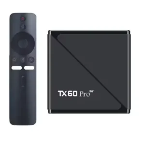 TX60 Pro 14K Android TV Box – Ultra HD Smart Media Player with Voice Remote