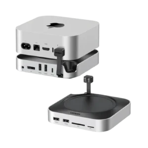 UGREEN CM481 65488 Mac Mini M4 Docking Station – 9‑Port Hub with NVMe SSD Enclosure