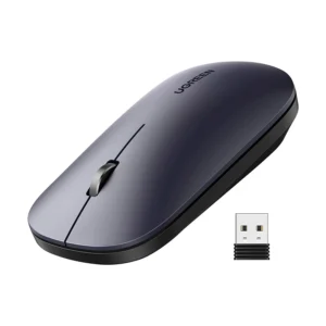UGREEN MU001 Dual-Mode Wireless Mouse – 4000 DPI, Silent Clicks