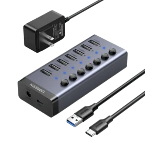 UGREEN CM481 USB 3.0 Hub Powered Switch |30778