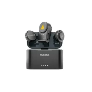 Maono Wave T5 Wireless Lavalier Microphone Combo – Dual Transmitters, Noise Cancellation