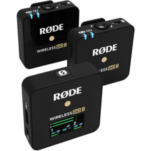 Rode Wireless GO II Wireless Microphone Dual Channel