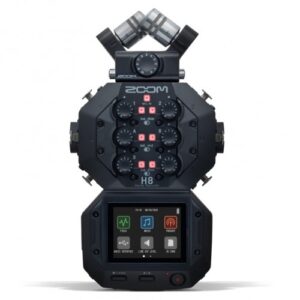 Zoom H8 8-Input 12-Track Handy Recorder – Portable Multi-Track Audio Recording