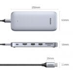 UGREEN CM440 usb C Docking Station M.2 NVMe,SATA Dual Protocol Case 55282 - Image 3