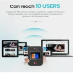 OLAX MF982 4G LTE Pocket WiFi – 3000mAh Mobile Hotspot Route - Image 3