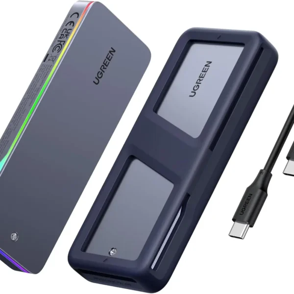 Ugreen CM777 M.2 NVME RGB Enclosure |25665