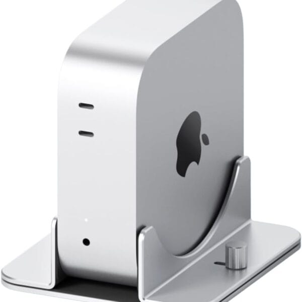 HAGiBiS MMS04 Vertical Stand for Mac Mini – Space-Saving Aluminum Holder