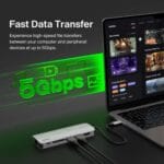 Belkin 6-in-1 USB-C Hub Docking Station - Image 4