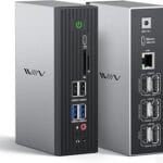 IVIIN 19-in-1 USB-C Docking Station – Quadruple Display Laptop Hub