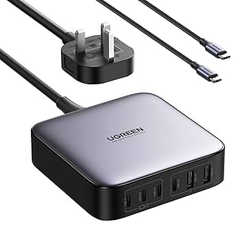 61nzgH1q1EL._UF350350_QL80_-1.jpg UGREEN Nexode 200W USB‑C GaN Desktop Charger (40905) - Image 1