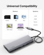 Belkin 7‑in‑1 USB‑C Docking Station for Best MacBook & Windows - Image 3