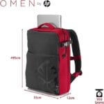 HP OMEN Gaming Backpack – Water Resistant 17.3″ laptops (Model 4YJ80AA) - Image 4