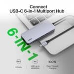 Belkin 6-in-1 USB-C Hub Docking Station - Image 3