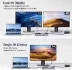 QGeeM 15-in-1 USB 3.0 Docking Station – Ultra HD 5K Display - Image 3