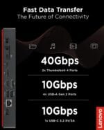 Lenovo 40B00135 ThinkPad Docking Station Universal Thunderbolt 4 - Image 2