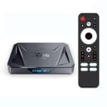 Best X96Q PRO Plus Android 14 TV Box with Remote Control – 4GB RAM, 64GB Storage, Allwinner H728 Octa-Core, 8K UHD, WiFi 6, Gigabit Ethernet Google Media Player