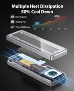 ORICO AAGM2 Transparent NVMe Enclosure – 40Gbps Speed External M.2 Case, Thunderbolt 4 - Image 3