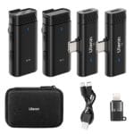 Ulanzi HM2301 Wireless Lavalier Mic Dual Channel - Image 4