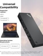 Lenovo 40B00135 ThinkPad Docking Station Universal Thunderbolt 4 - Image 3