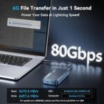 Acasis TB501 Pro Thunderbolt5 M.2 NVMe SSD Enclosure - Image 2