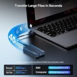 ACASIS TBU405 Pro M1 NVMe Enclosure |40Gbps Thunderbolt 3/4 & USB4 Enclosure - Image 6