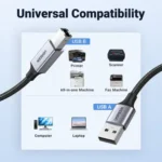 UGREEN US369 3M Printer Cable 80804 – Type A to Type B Cable for Printers, Scanners & Fax Machines - Image 2