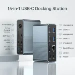 Acasis DS-7A15 15-in-1 Docking Station | 4K 60Hz Display Fast Data & Charging Hub - Image 4