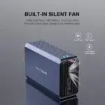 Acasis EC-7352 Dual Bay RAID Enclosure 2.5/3.5 Inch USB to SATA HDD RAID Case - Image 3