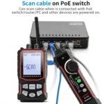 NOYAFA NF-918S Network Cable Tester – PoE & LAN Tester for RJ45, RJ11, STP/UTP Cables - Image 3