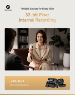 Hollyland Lark Max 2 Combo Wireless Microphone - Image 4