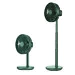 JISULIFE FA13P Desk Fan Rechargeable 8000 mAh Battery - Green
