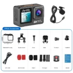Ausek AT-M82TR 6k WiFi Waterproof Action Camera - Image 3