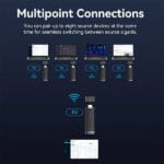 Vention ADKB0 Wireless HDMI Transmitter Receiver – 40M Range 4K HD Video Streaming - Image 4