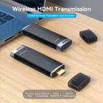 Vention ADKB0 Wireless HDMI Transmitter Receiver – 40M Range 4K HD Video Streaming - Image 2