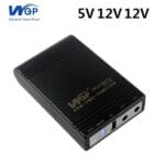 WGP Mini UPS 10400mAh Battery Backup Dual Output 5V/9V/12V for WiFi Router Modem & CCTV